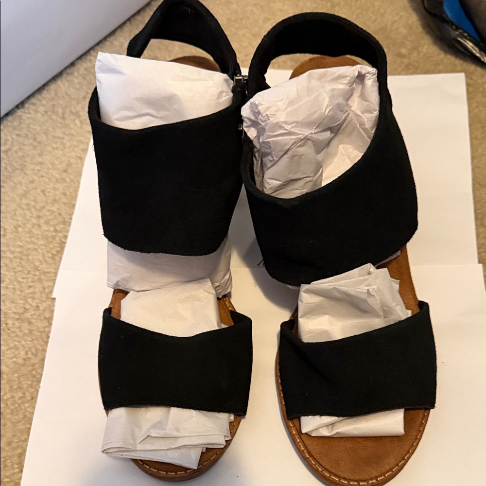 Tom’s Black Women's Sandals